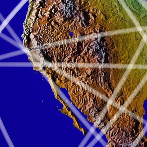 Ley Lines Earths Energy Grid Kanaga Web Series - Source. . California ley lines map